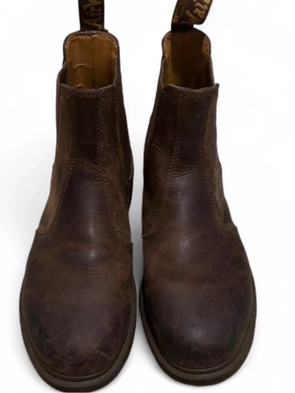 Dr. Martens Brown Leather Chelsea Boot - Picture 4 of 7